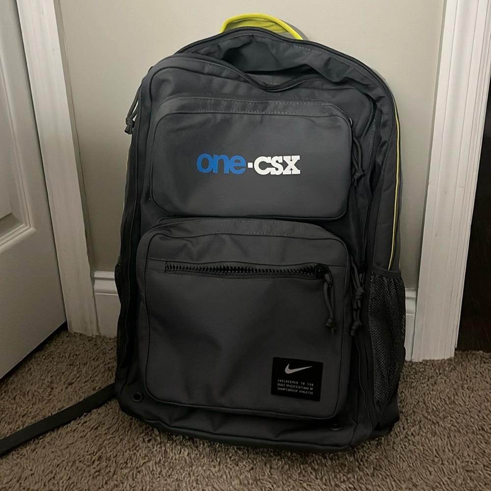 Nike backpack CSX great condition gray